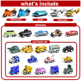 24 Days Christmas Advent Calendar - Vehicles