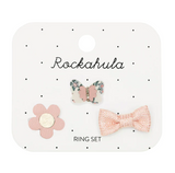 Rockahula Flora Butterfly Ring Set
