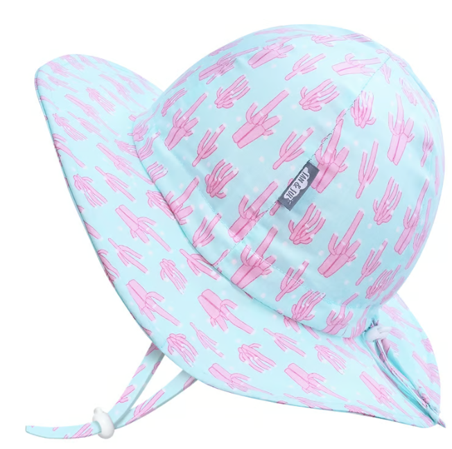 JAN&JUL Kids Cotton Floppy Hats | Coral