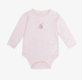 Blara Organic Sail Boat Gift Set - Size 1-3 - Pink Stripe