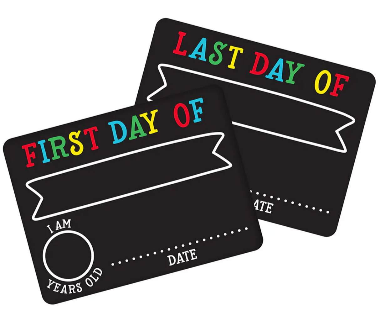 pearhead first&last day chalk sign