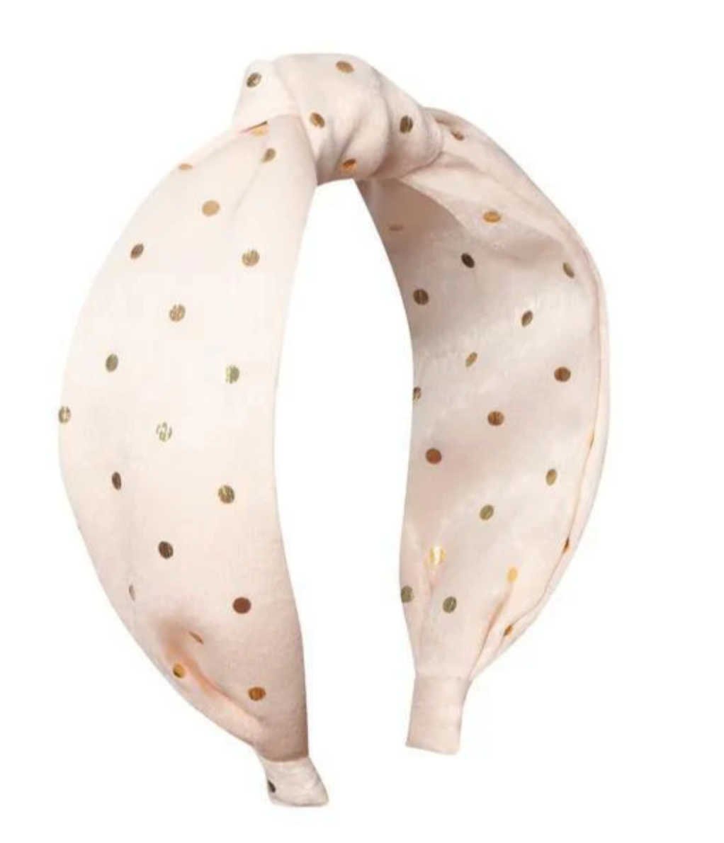 Rockahula Gold Spotty Headband