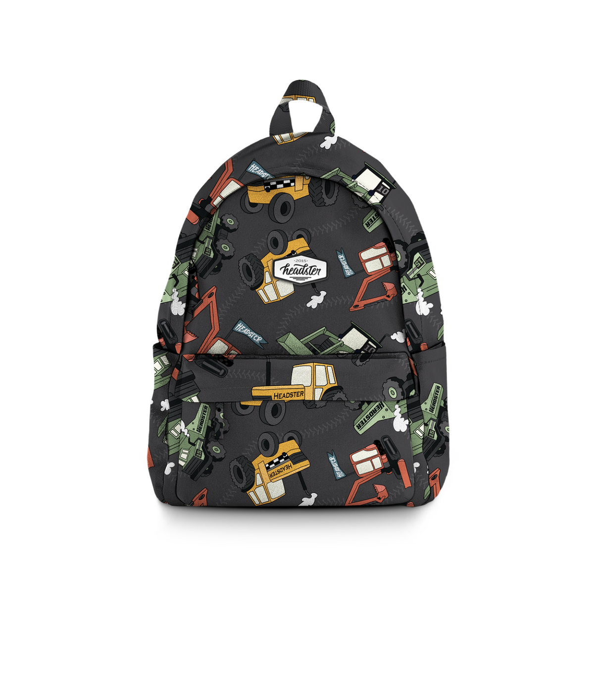 Headster Under Construction Pre- School Bag - Charcoal