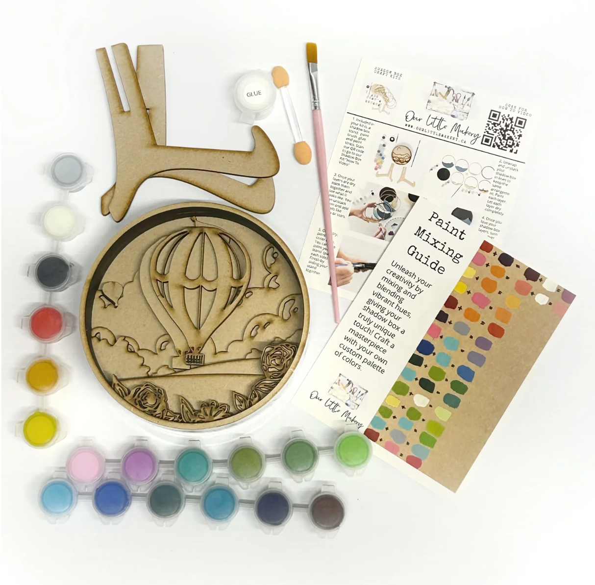 Our Little Makery - En Pointe Shadow Box Kit