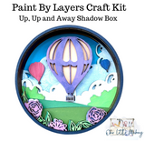 Our Little Makery - Up, Up and Away Shadow Box Kit