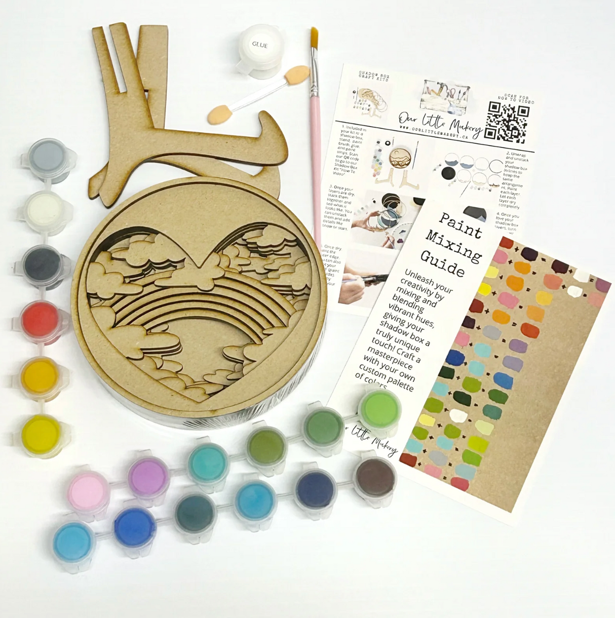 Our Little Makery - Love Shadow Box Kit
