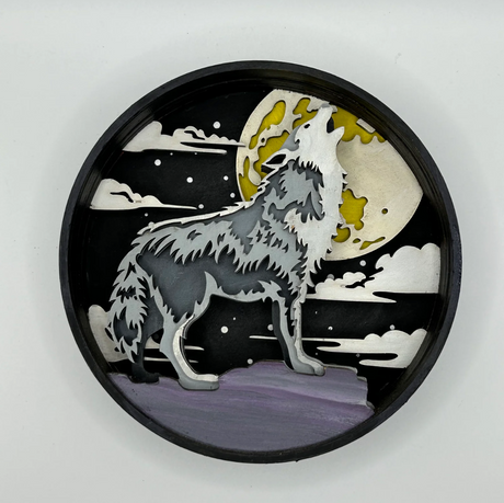 Our Little Makery - Wolf Kit Shadow Box Kit
