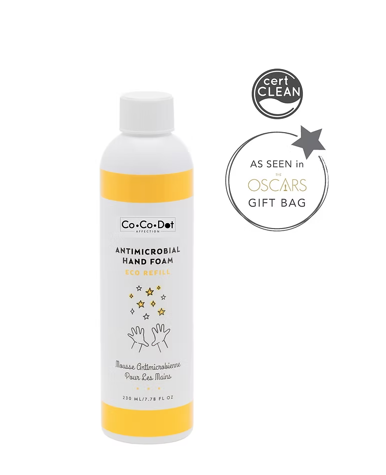 CoCoDot natural antimicrobial hand foam (unscented) eco refill 236 ml