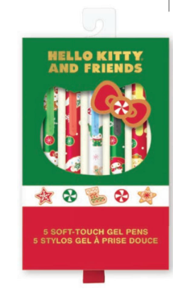 Retro Hello Kitty and friends Holiday Fun Soft-Touch Gel Pen