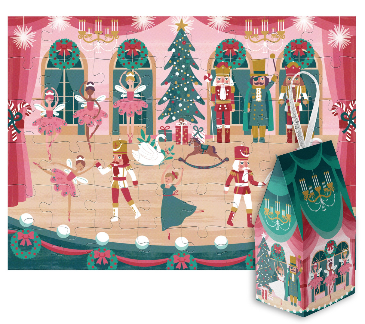 Stephen Joseph Ornament Puzzle 48pc - Nutcracker