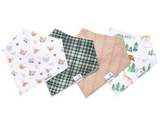 Copper Pearl Baby Bandana Bibs - Wilder