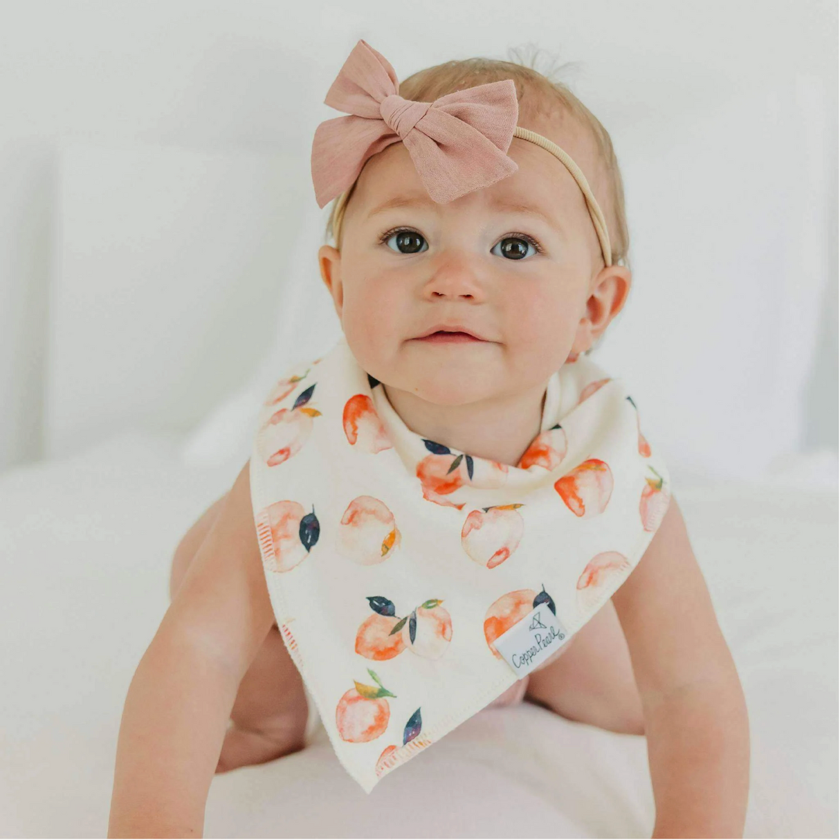 Copper Pearl Baby Bandana Bibs - Morgan