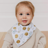 Copper Pearl Baby Bandana Bibs - Chip
