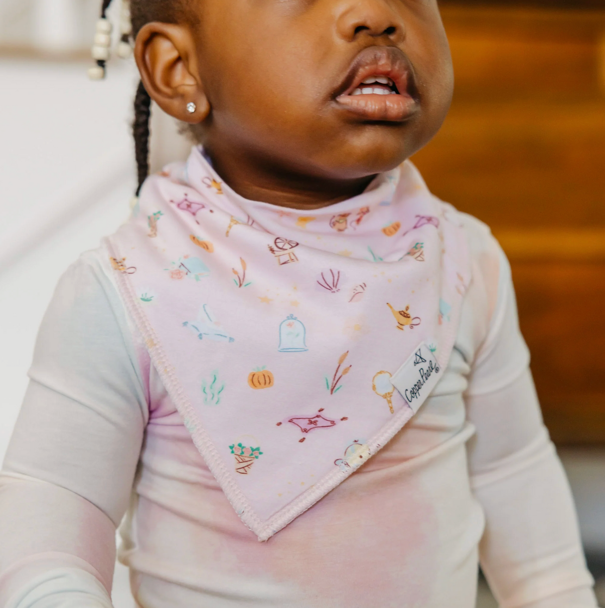 Copper Pearl Baby Bandana Bibs - Disney Princess