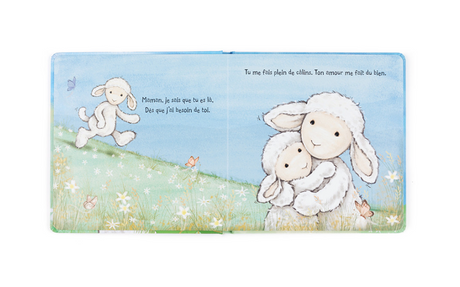 Jellycat Agneau Timide Et Sa Maman Livre - French