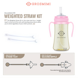 Grosmimi Weighted Straw Kit (Twin Pack)