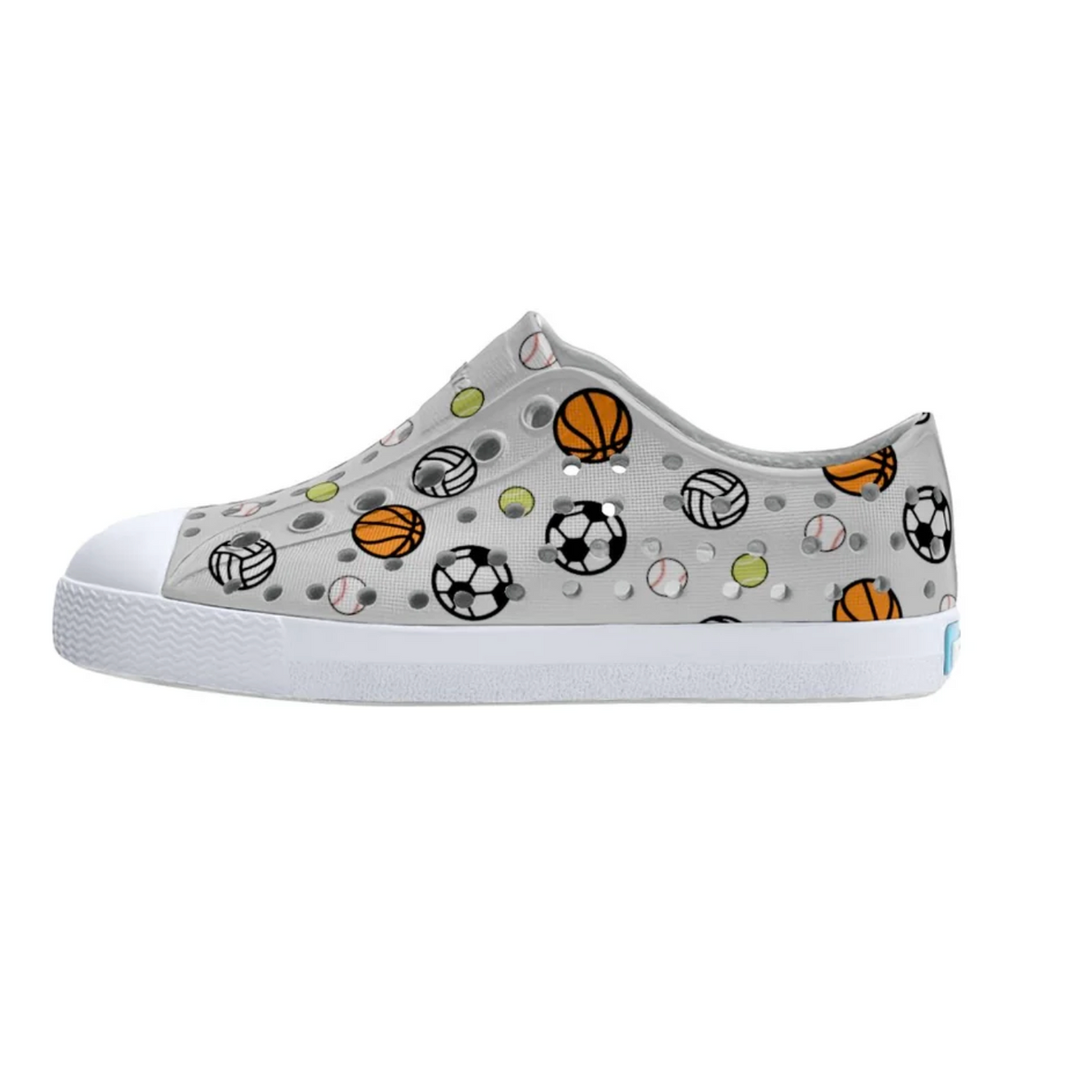 Native Jefferson Print Shoes - Hyams Grey/ Shell White/ Ball Pack