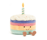 Jellycat Amuseables Rainbow Birthday Cake