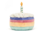 Jellycat Amuseables Rainbow Birthday Cake
