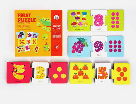 Jar Meló First Puzzle - Match and Count