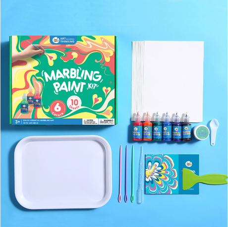 Jar Meló Marbling Paint Kit - 6 Colors