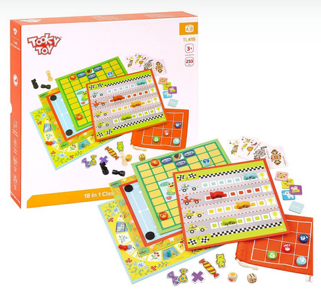 Tooky Toy 18 In 1 Classic Games Set