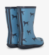 Hatley Boys Preppy Dogs Packable Rain Boots