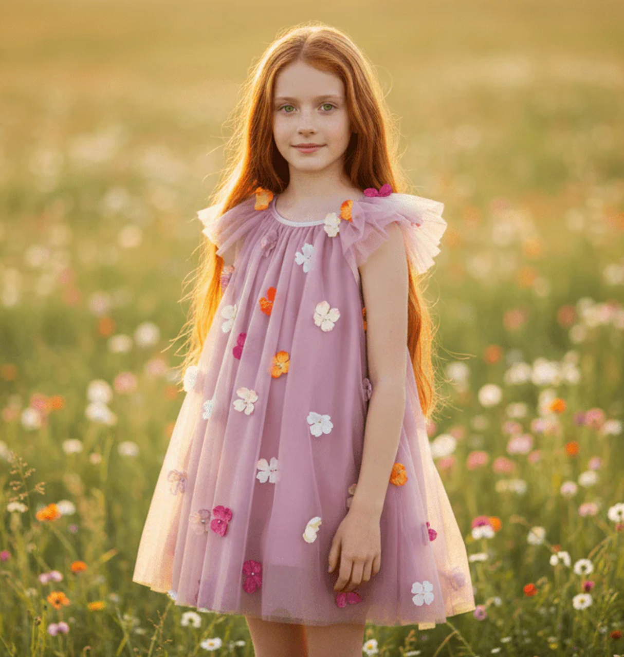 DOLLY Potpourri Fairy Tutu Dress - Mauve