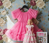 DOLLY PINK PLEASE! Frilly Dress - Aurora Bubblegum Pink (20th Anniversary Edition)