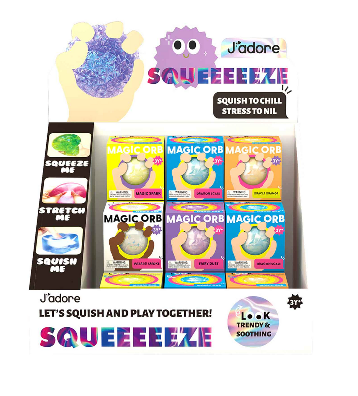 Jadore Magic ORB Squish Ball