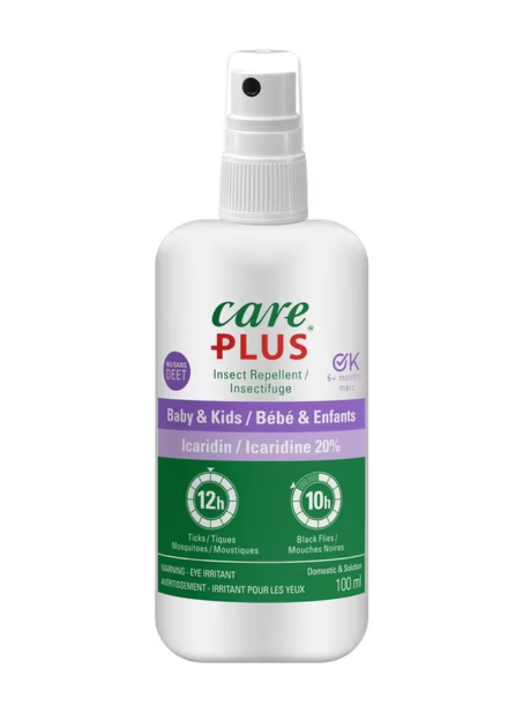 Care Plus Baby & Kids DEET-Free Icaridin Insect Repellent 100ml