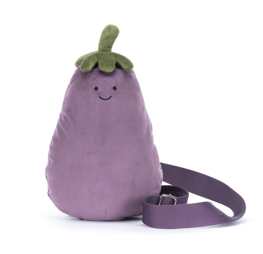 Jellycat Amuseables Eggplant Bum Bag
