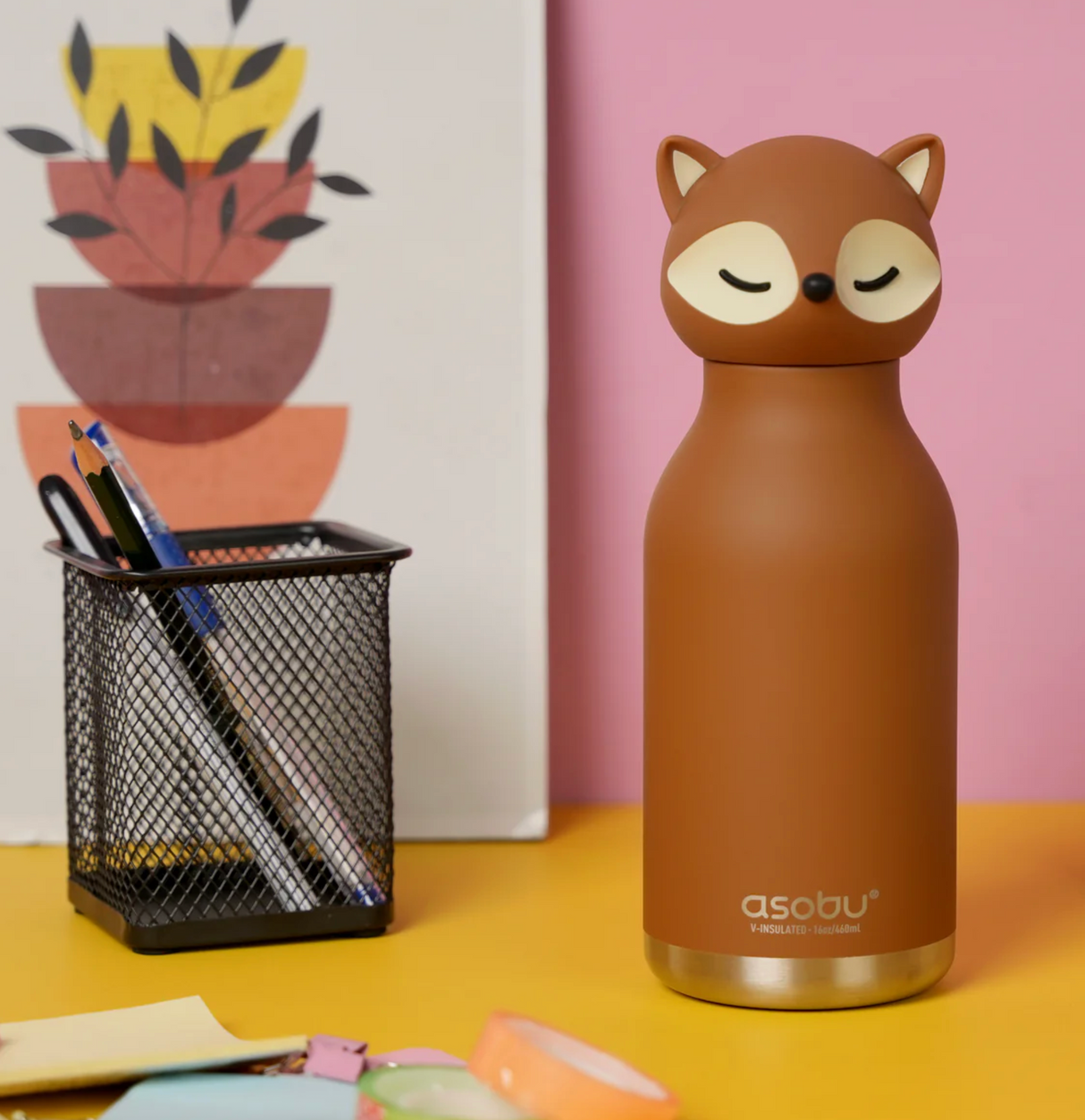 Asobu Bestie Water Bottle - Fox