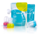 Kidsme - Reusable Food Pouch with Adaptor Set