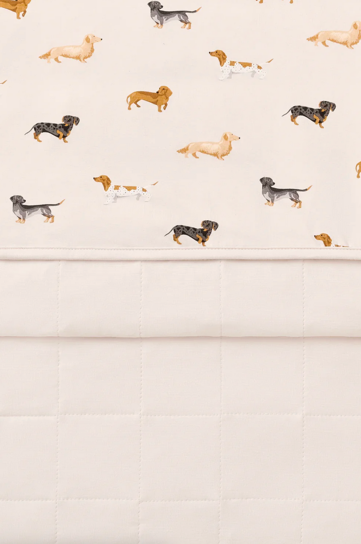 Kyte Baby Toddler Blanket - Dachshund 1.0 TOG