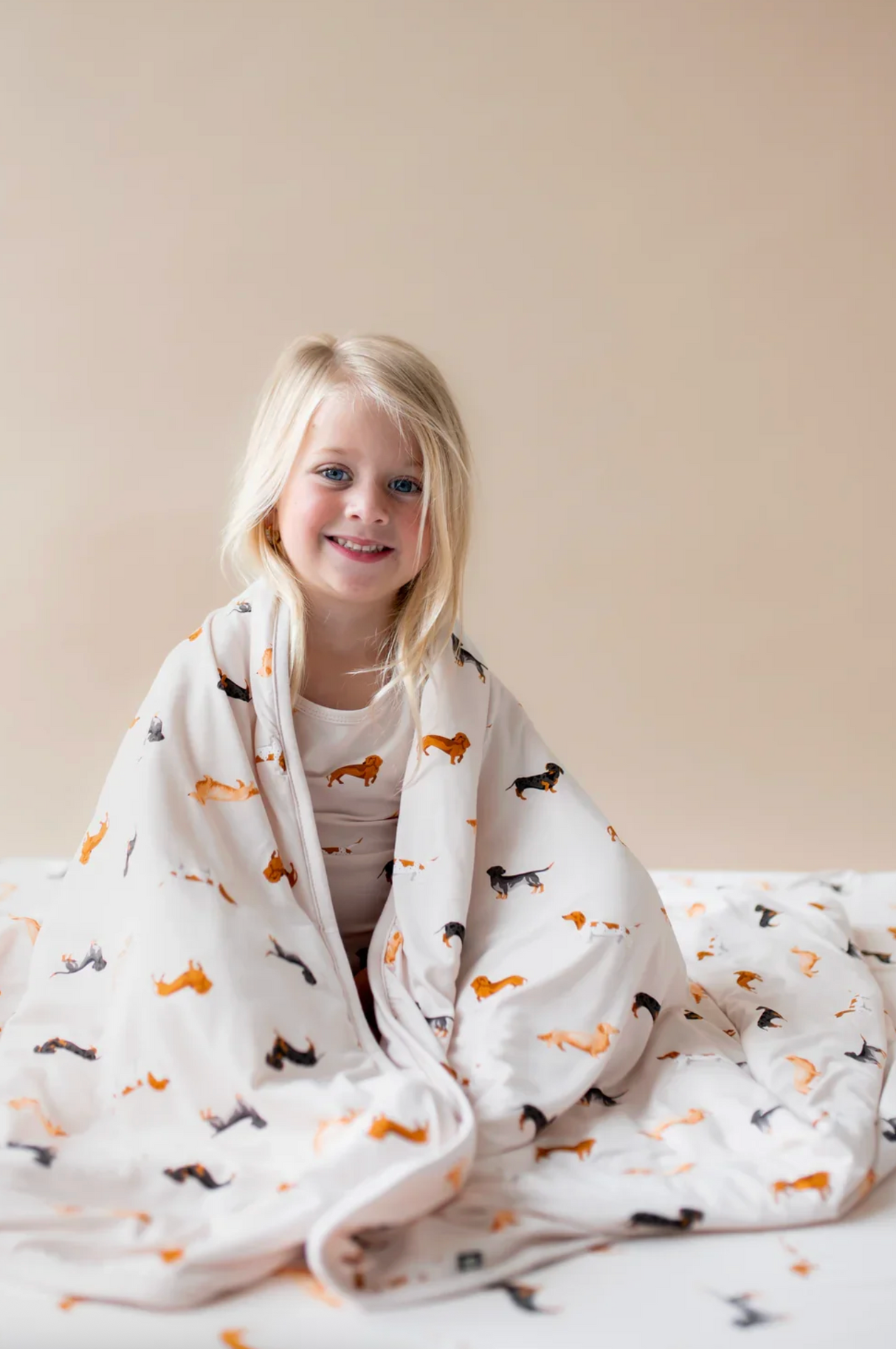 Kyte Baby Toddler Blanket - Dachshund 1.0 TOG
