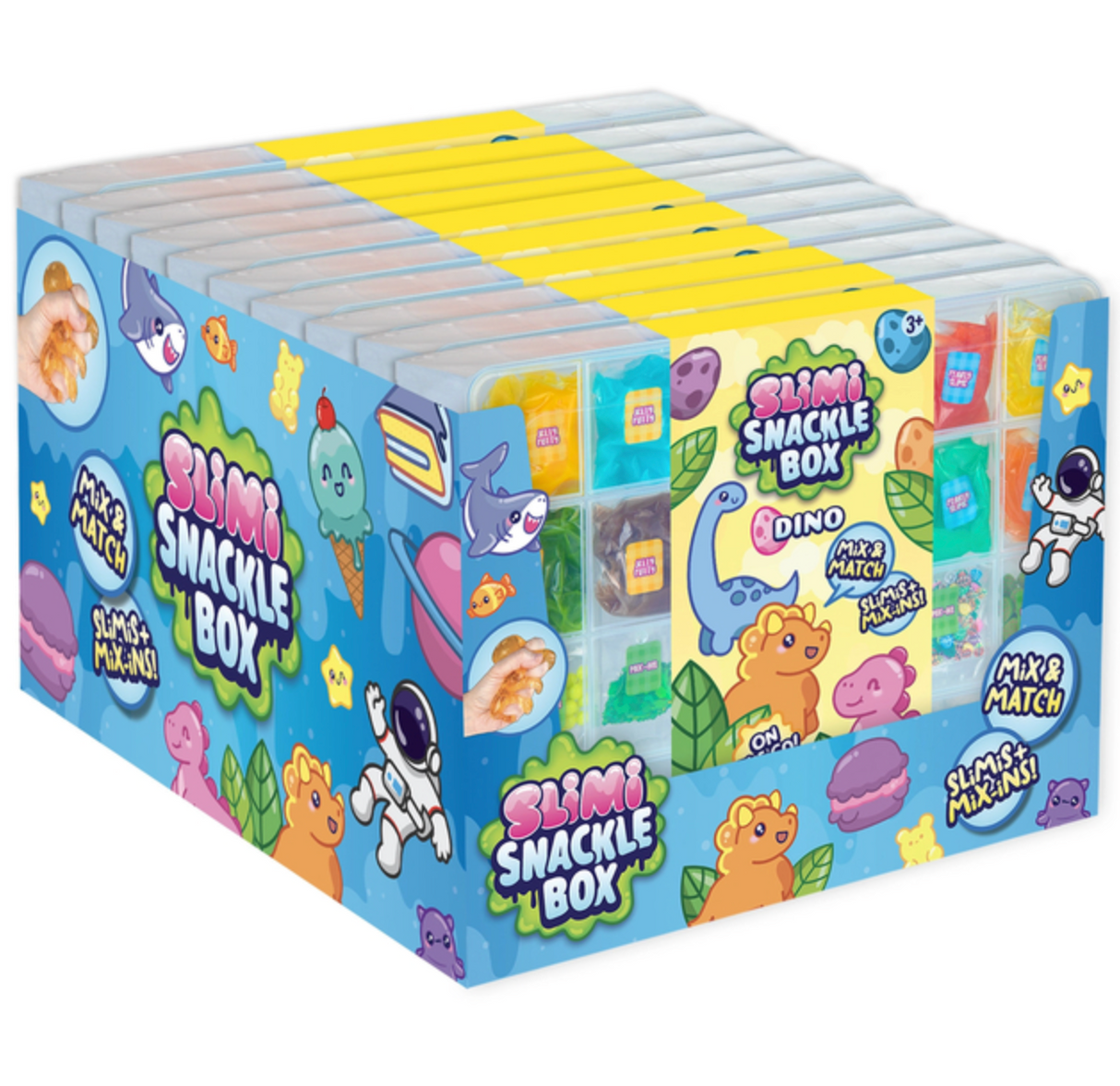 ORB Slimi Snackle Box - Dinosaur