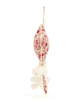 Jellycat Blossom Cream Bunny 'Berry' Musical Pull