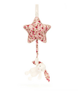 Jellycat Blossom Cream Bunny 'Berry' Musical Pull