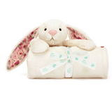 Jellycat Blossom Cream Bunny 'Berry' Blankie