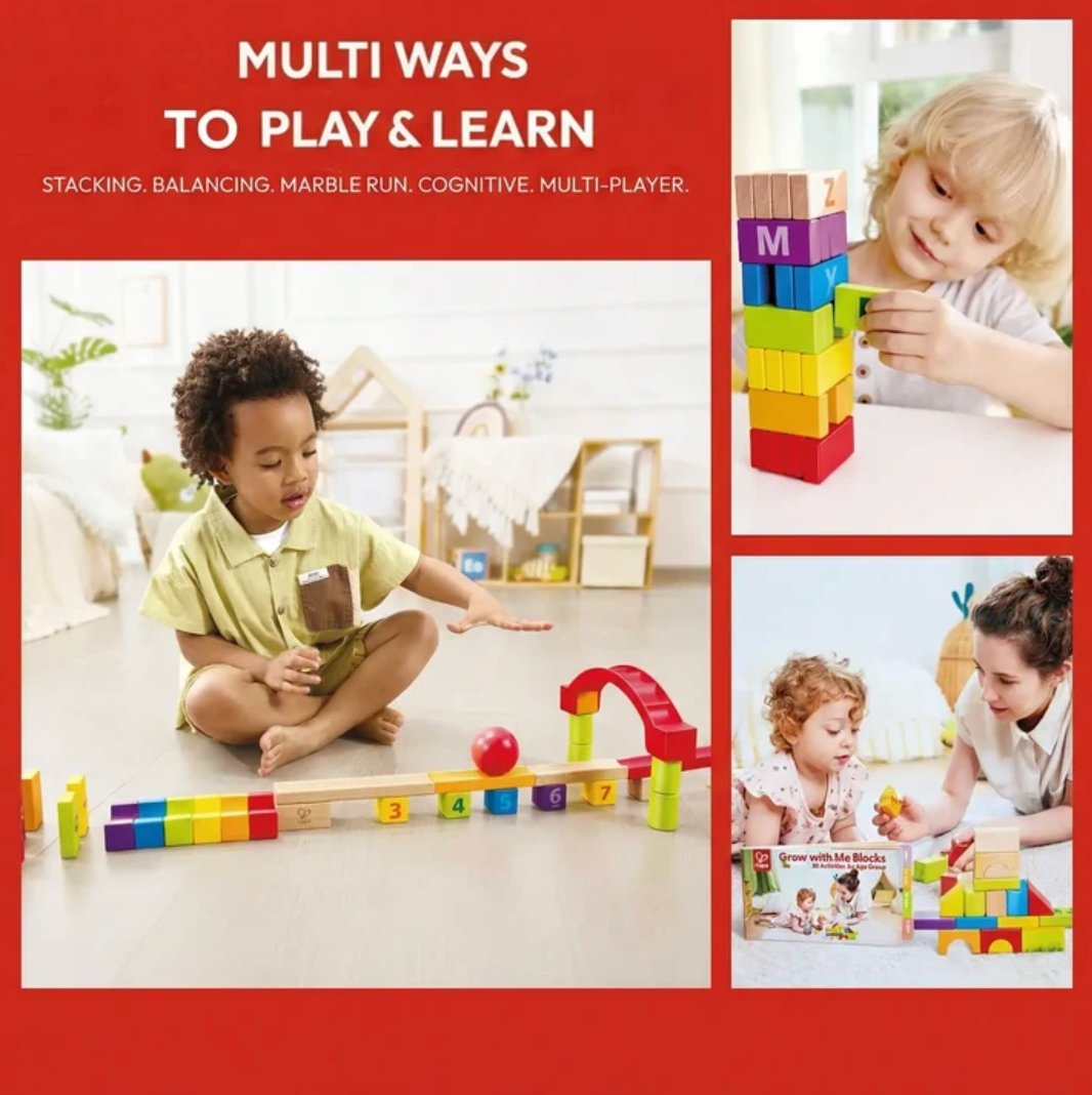 Hape Grow-with-Me Blocks