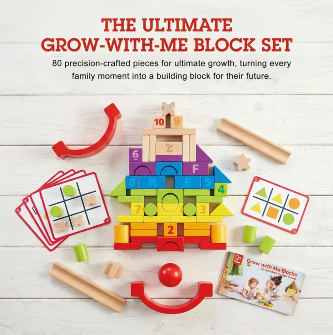 Hape Grow-with-Me Blocks