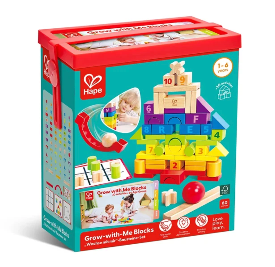 Hape Grow-with-Me Blocks