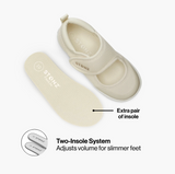 Stonz Cruiser Original Mary Jane Toddler & Kid Shoes - Ivory