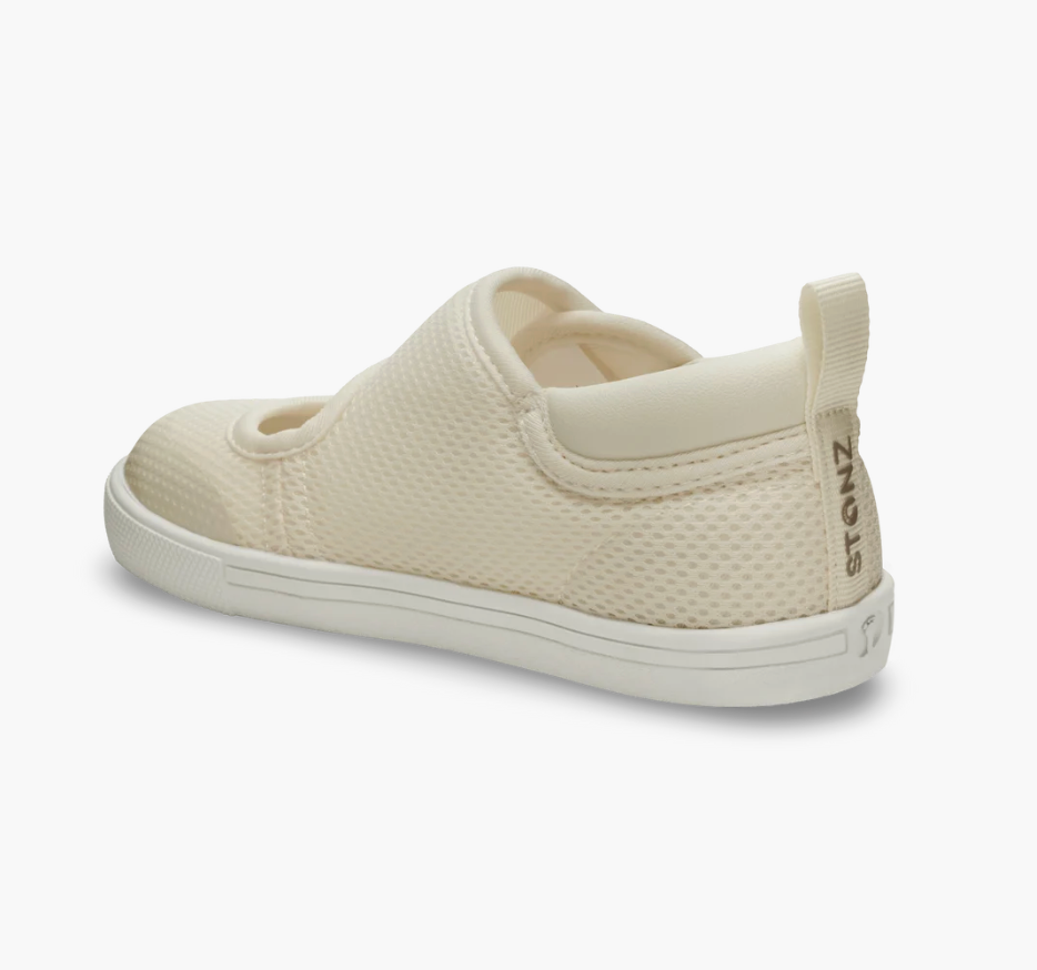 Stonz Cruiser Original Mary Jane Toddler & Kid Shoes - Ivory