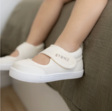 Stonz Cruiser Original Mary Jane Toddler & Kid Shoes - Ivory