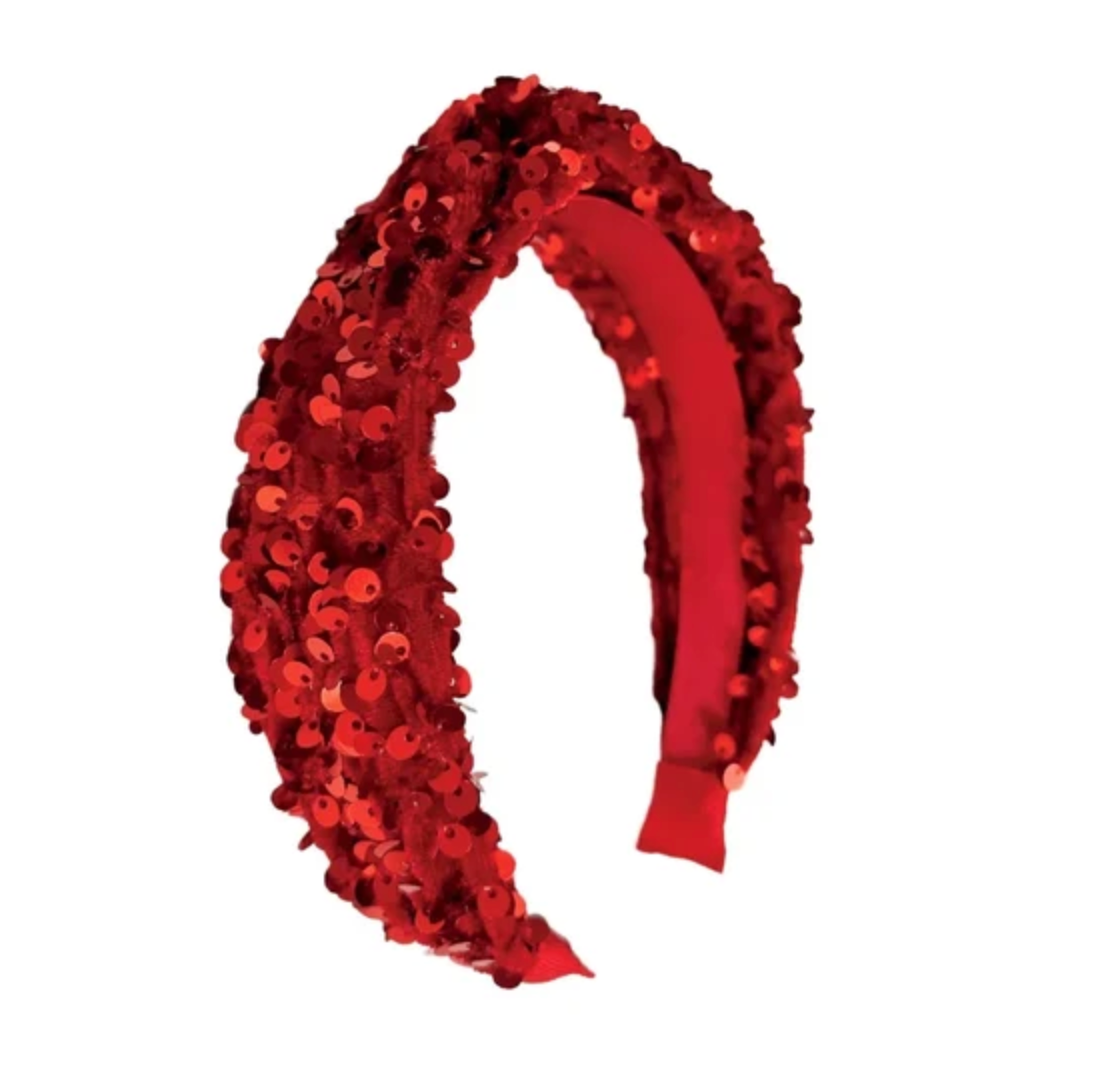Rockahula Sequin Velvet Headband