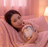Asobu Fuzzie Plush Covered Straw Tumbler - Flora the Penguin
