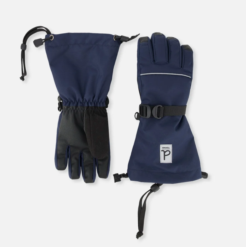 Deux Par Deux Teknik Winter Gloves - Navy Blue