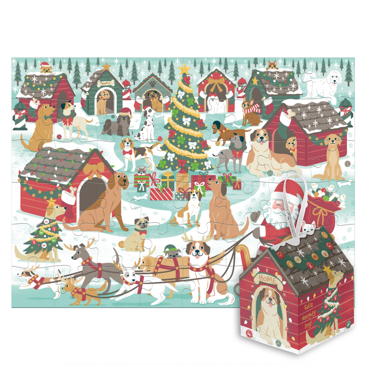 Stephen Joseph Ornament Puzzle 48pc - Dog